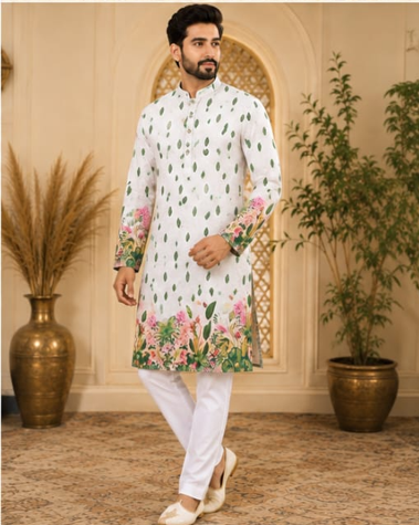 Men's Premium Ethnic Kurta – Festive & Wedding Wear