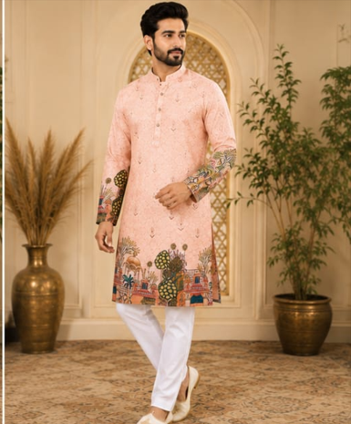 Men's Premium Ethnic Kurta – Festive & Wedding Wear